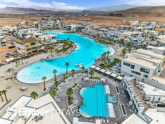 Blue Palms at Desert Color by Ember Stays - Image 3